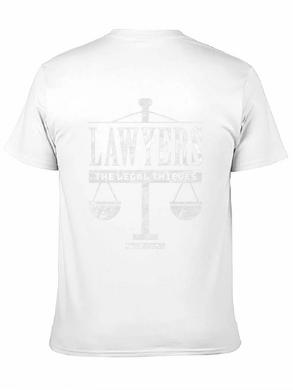 Camiseta Negra Abogados: Los Ladrones Legales