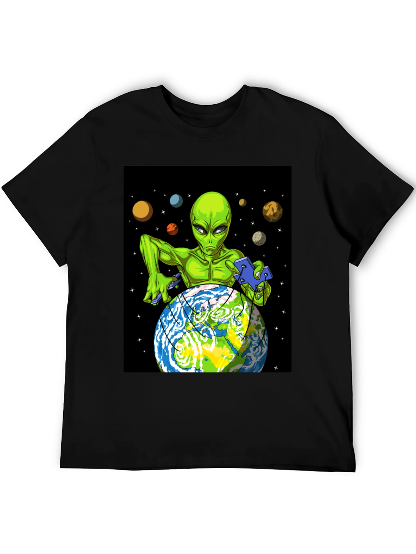 Camiseta Alienígena Dominando la Tierra