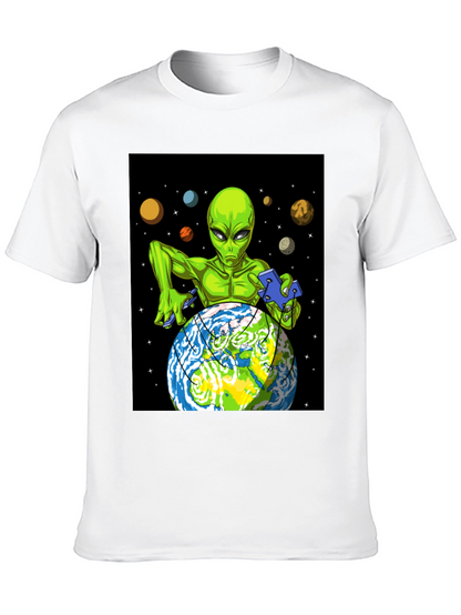 Camiseta Alienígena Dominando la Tierra