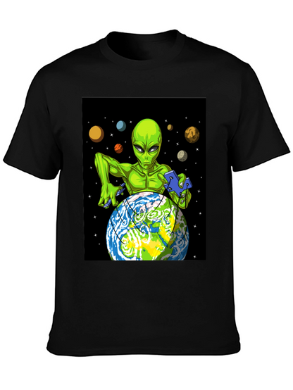 Camiseta Alienígena Dominando la Tierra