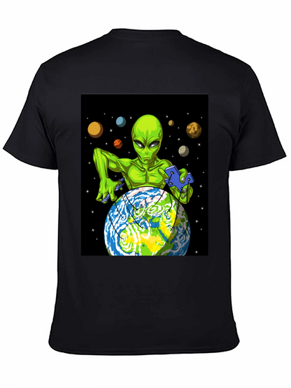 Camiseta Alienígena Dominando la Tierra