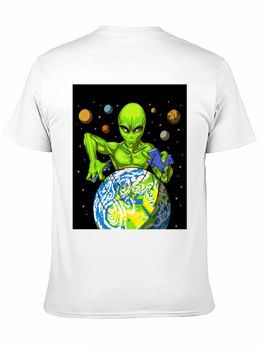 Camiseta Alienígena Dominando la Tierra