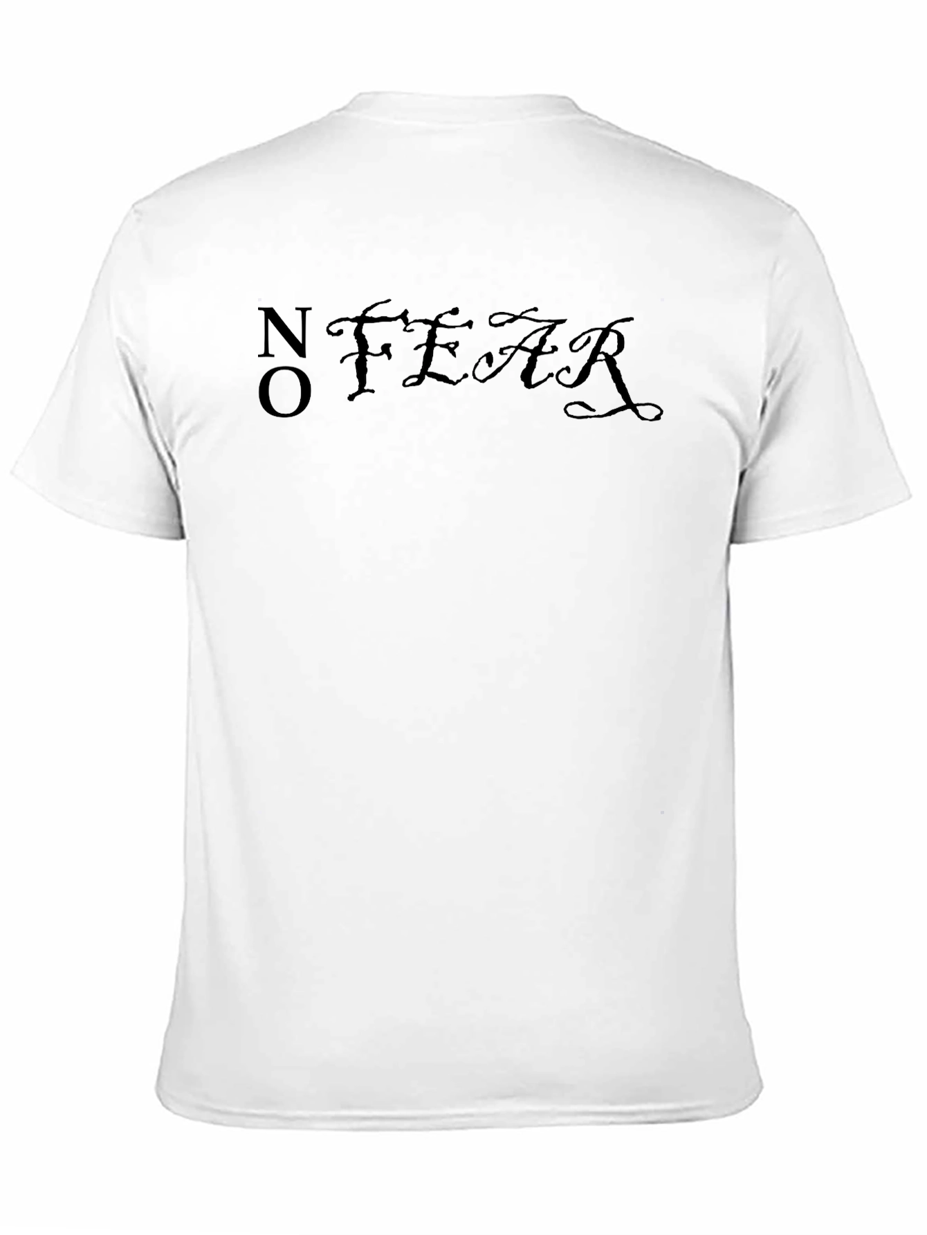 Camiseta Negra Sin Miedo