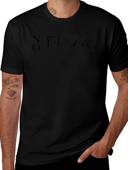 Camiseta Negra Sin Miedo