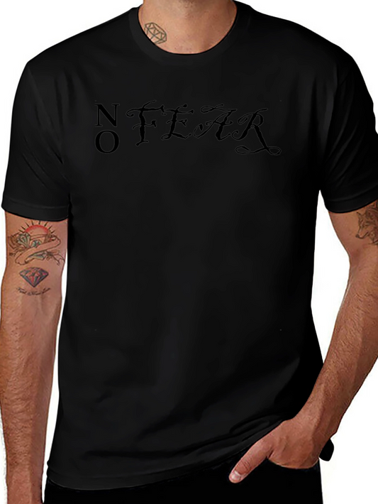 Camiseta Negra Sin Miedo