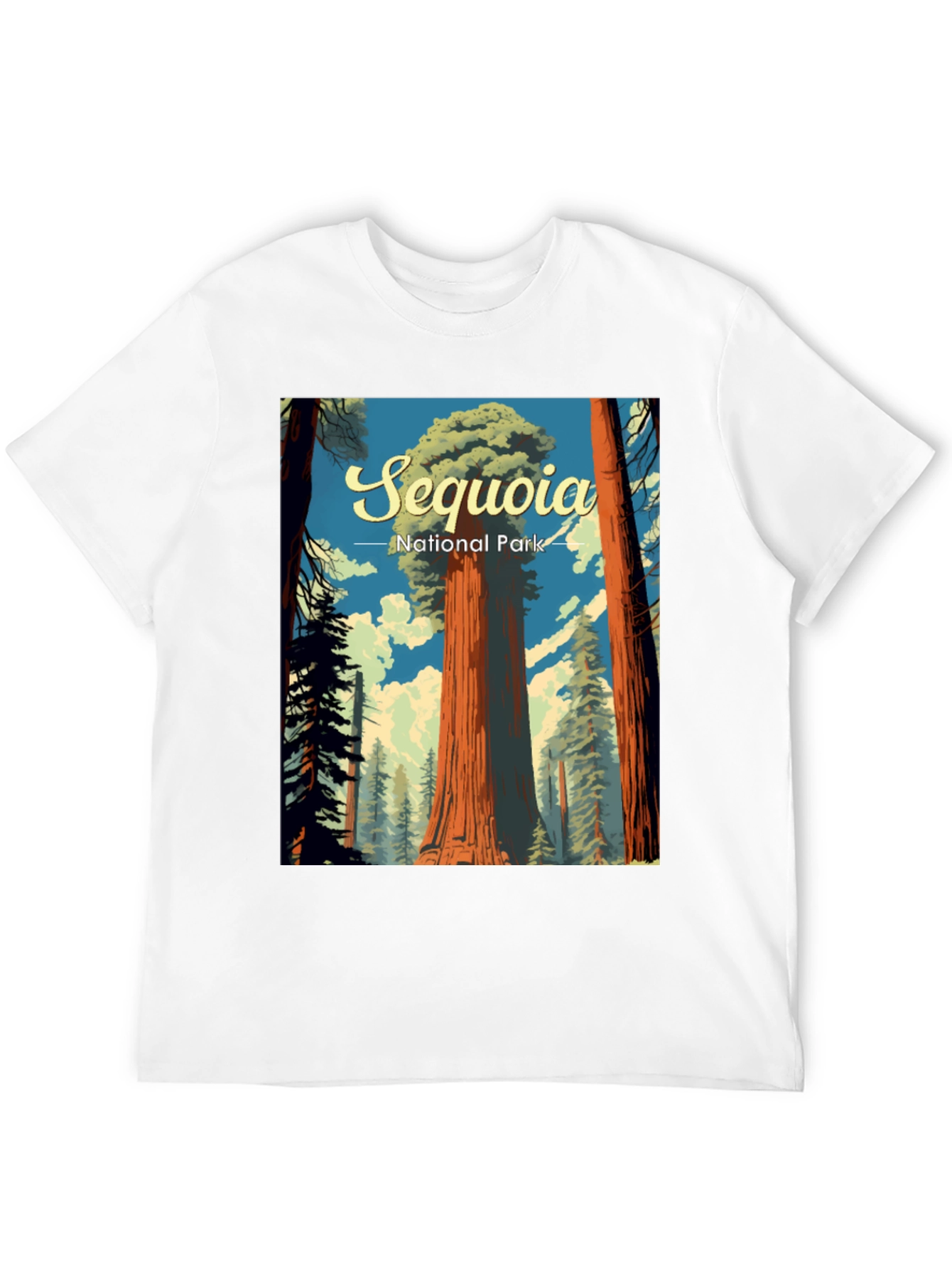 Camiseta Unisex Parque Nacional Sequoia