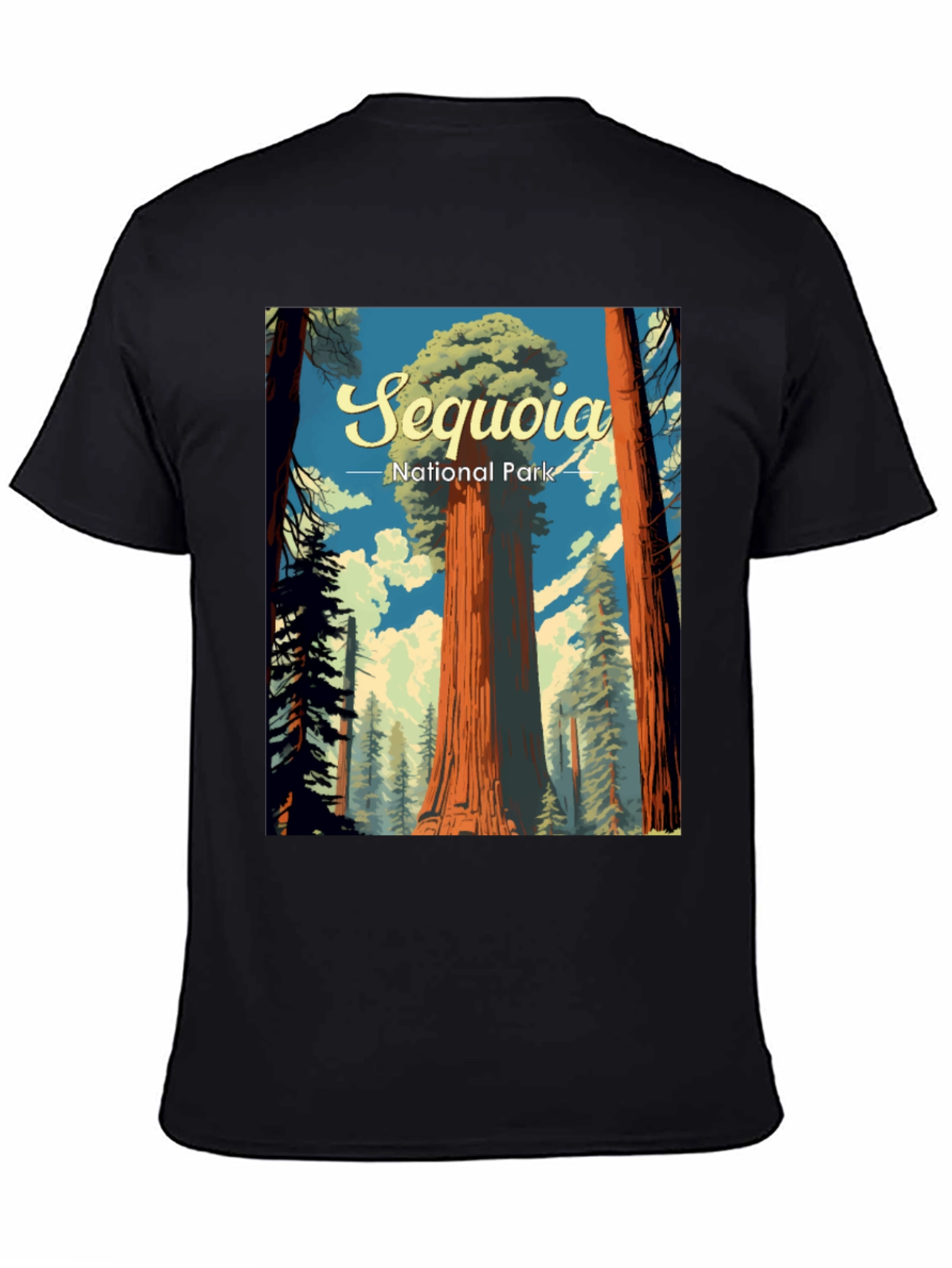 Camiseta Unisex Parque Nacional Sequoia