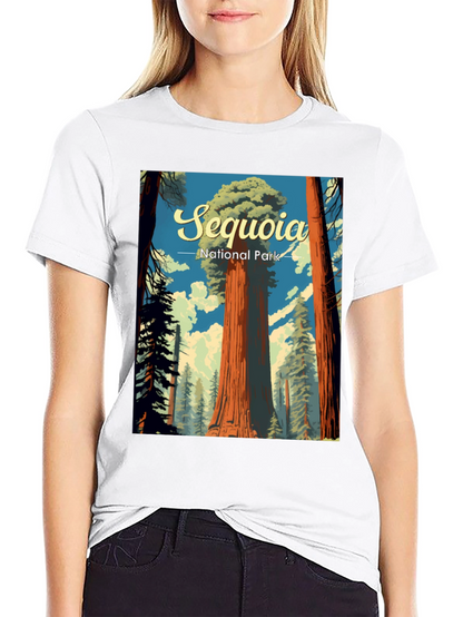 Camiseta Unisex Parque Nacional Sequoia