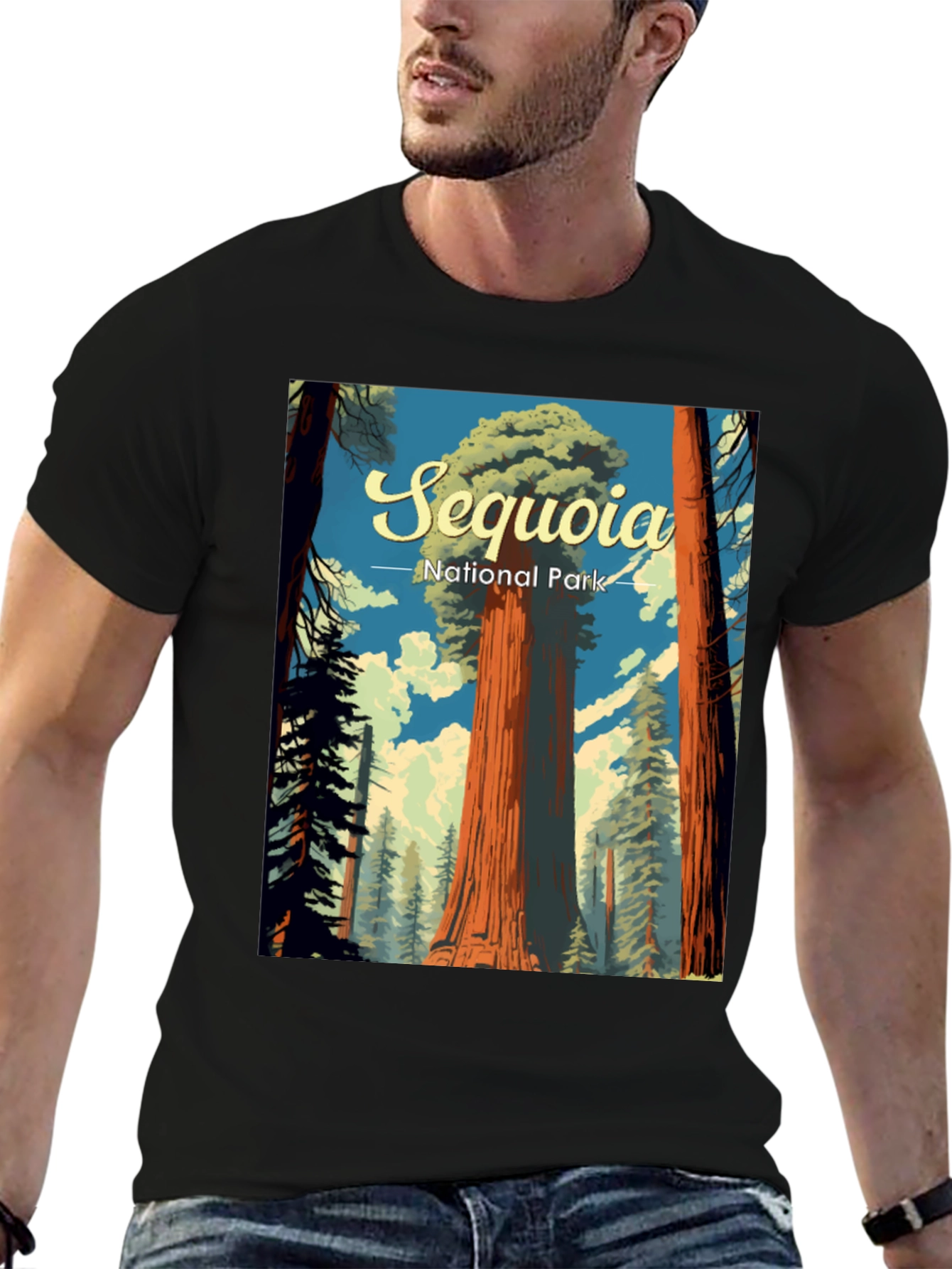 Camiseta Unisex Parque Nacional Sequoia