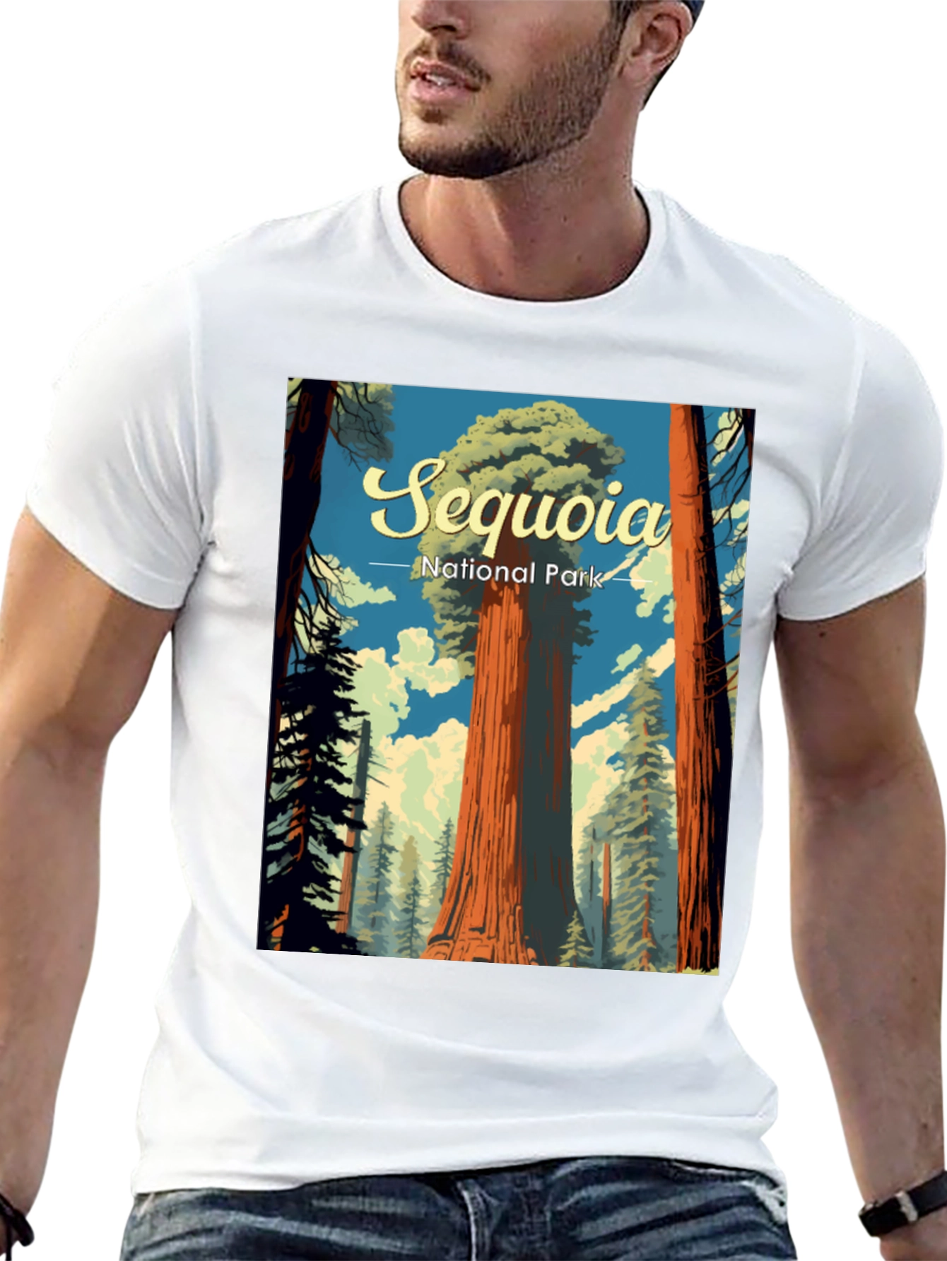 Camiseta Unisex Parque Nacional Sequoia
