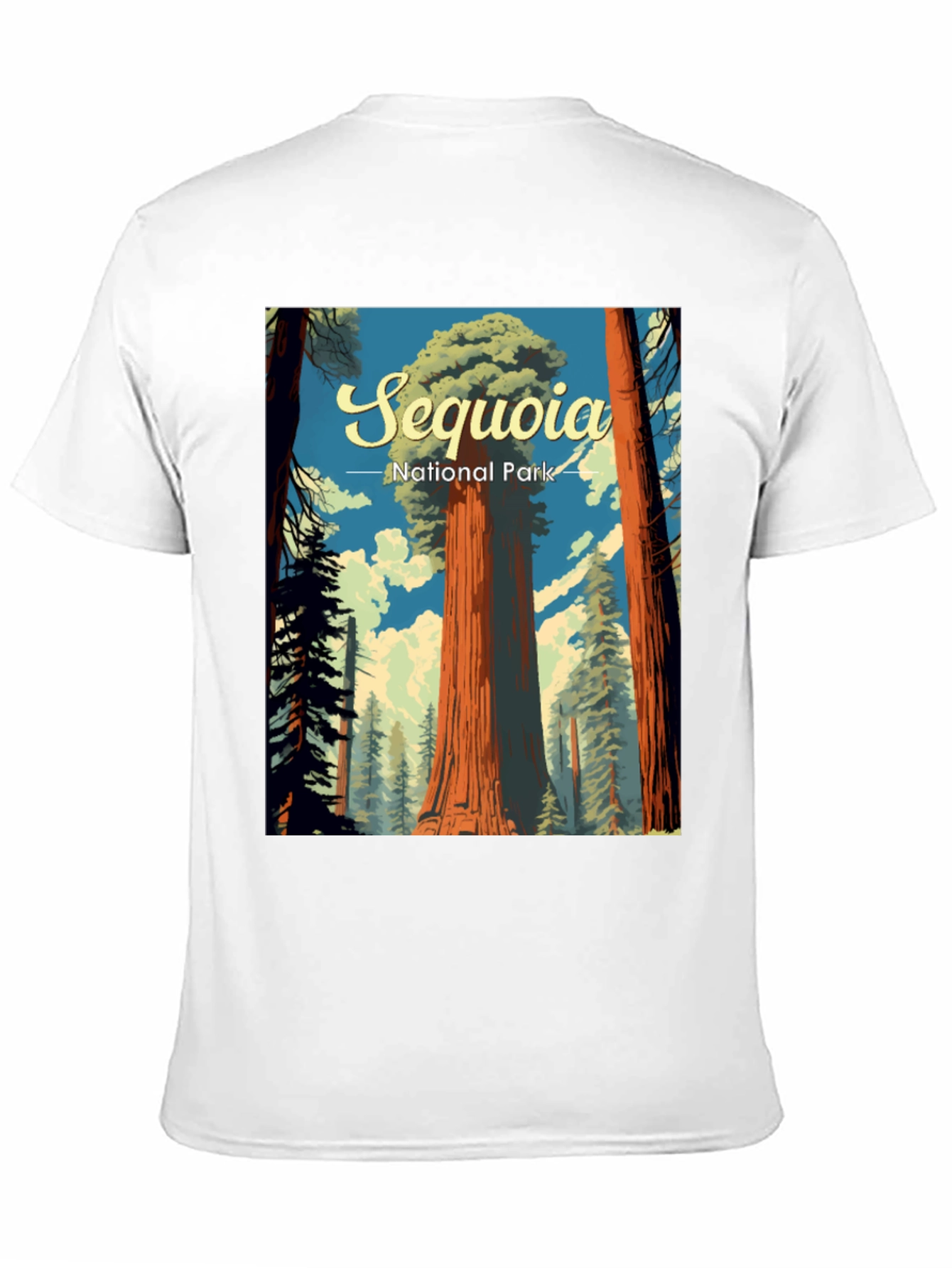 Camiseta Unisex Parque Nacional Sequoia