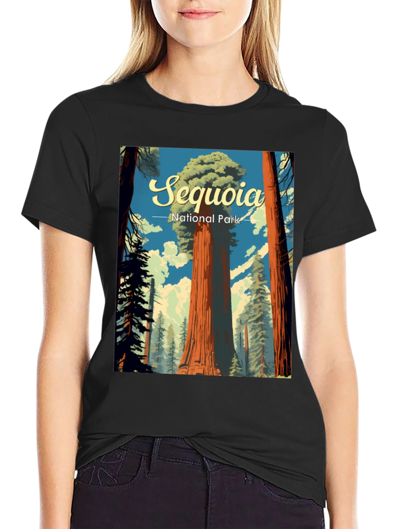 Camiseta Unisex Parque Nacional Sequoia