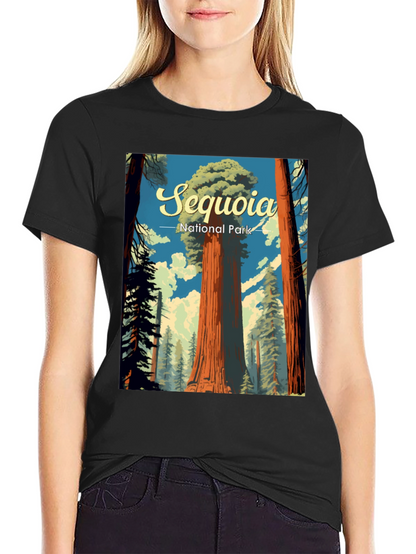 Camiseta Unisex Parque Nacional Sequoia