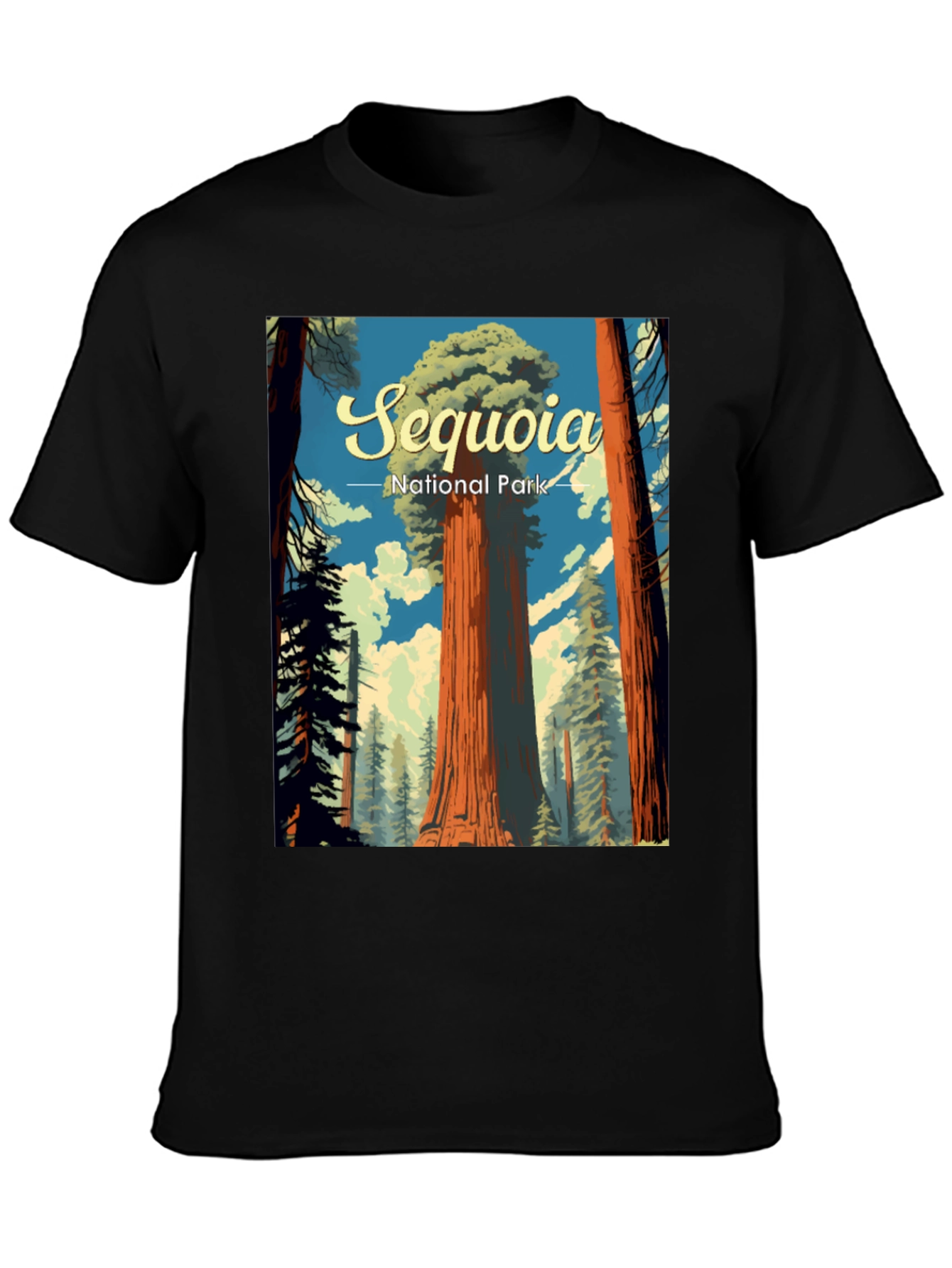 Camiseta Unisex Parque Nacional Sequoia