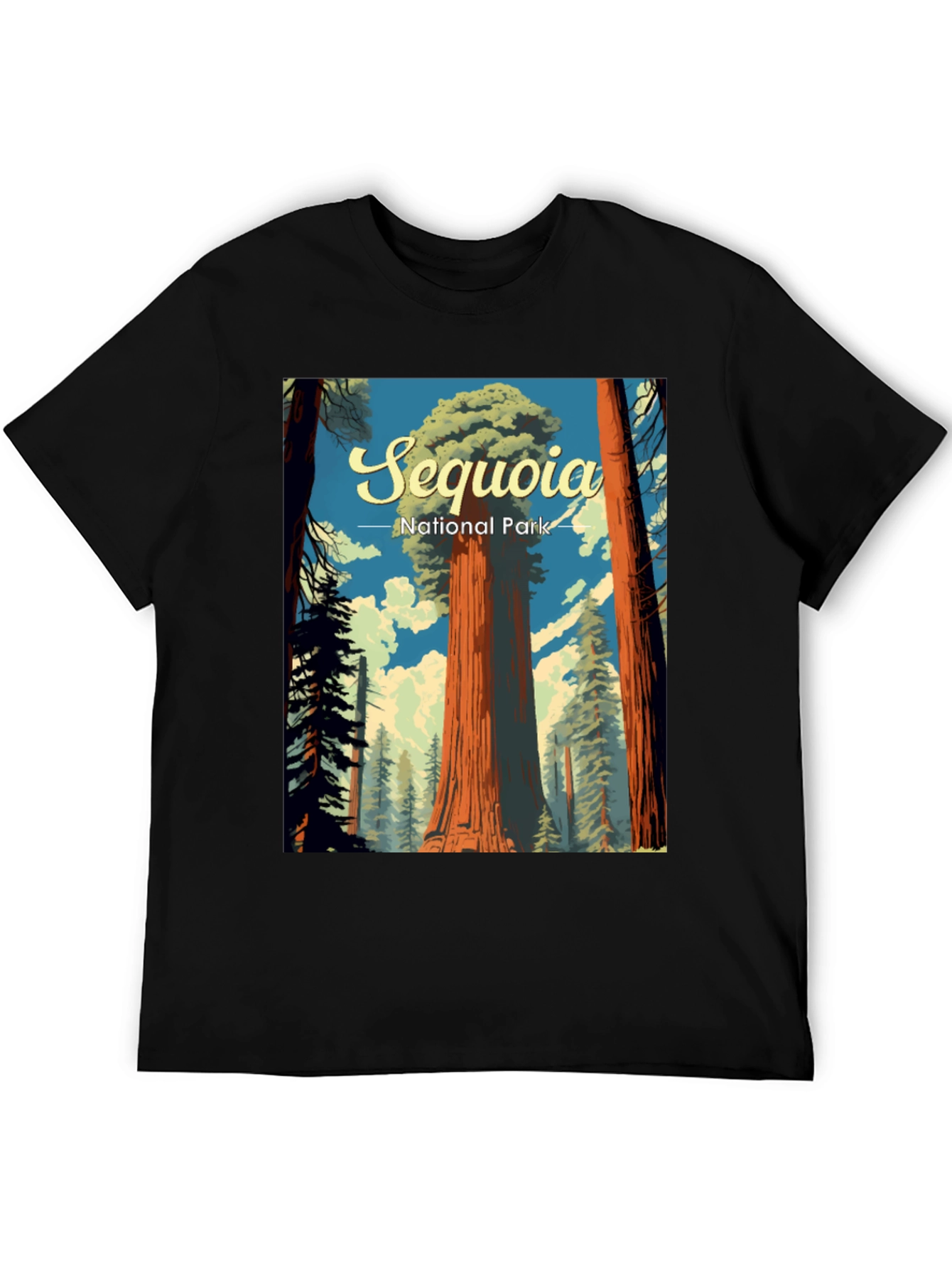 Camiseta Unisex Parque Nacional Sequoia