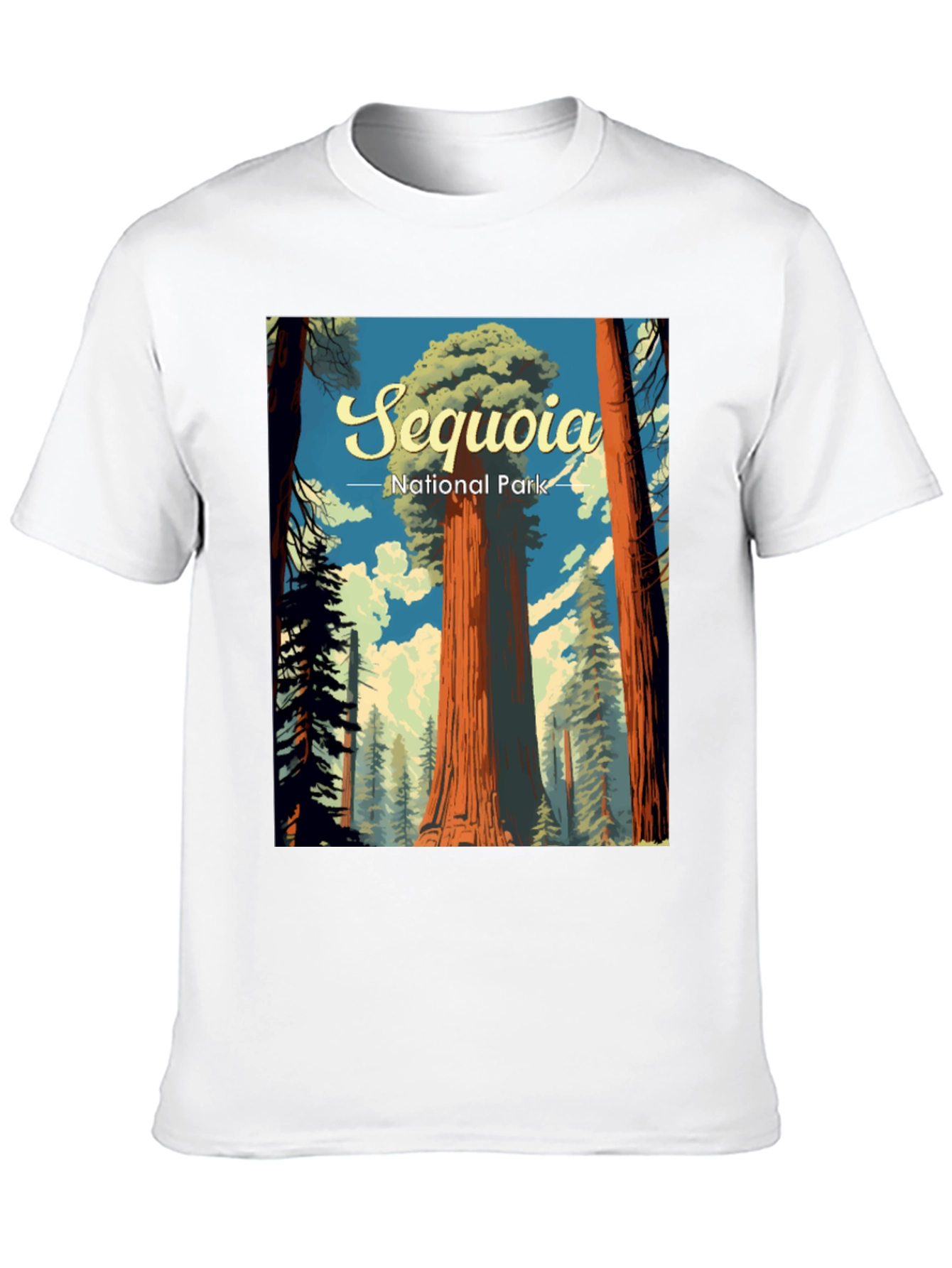 Camiseta Unisex Parque Nacional Sequoia
