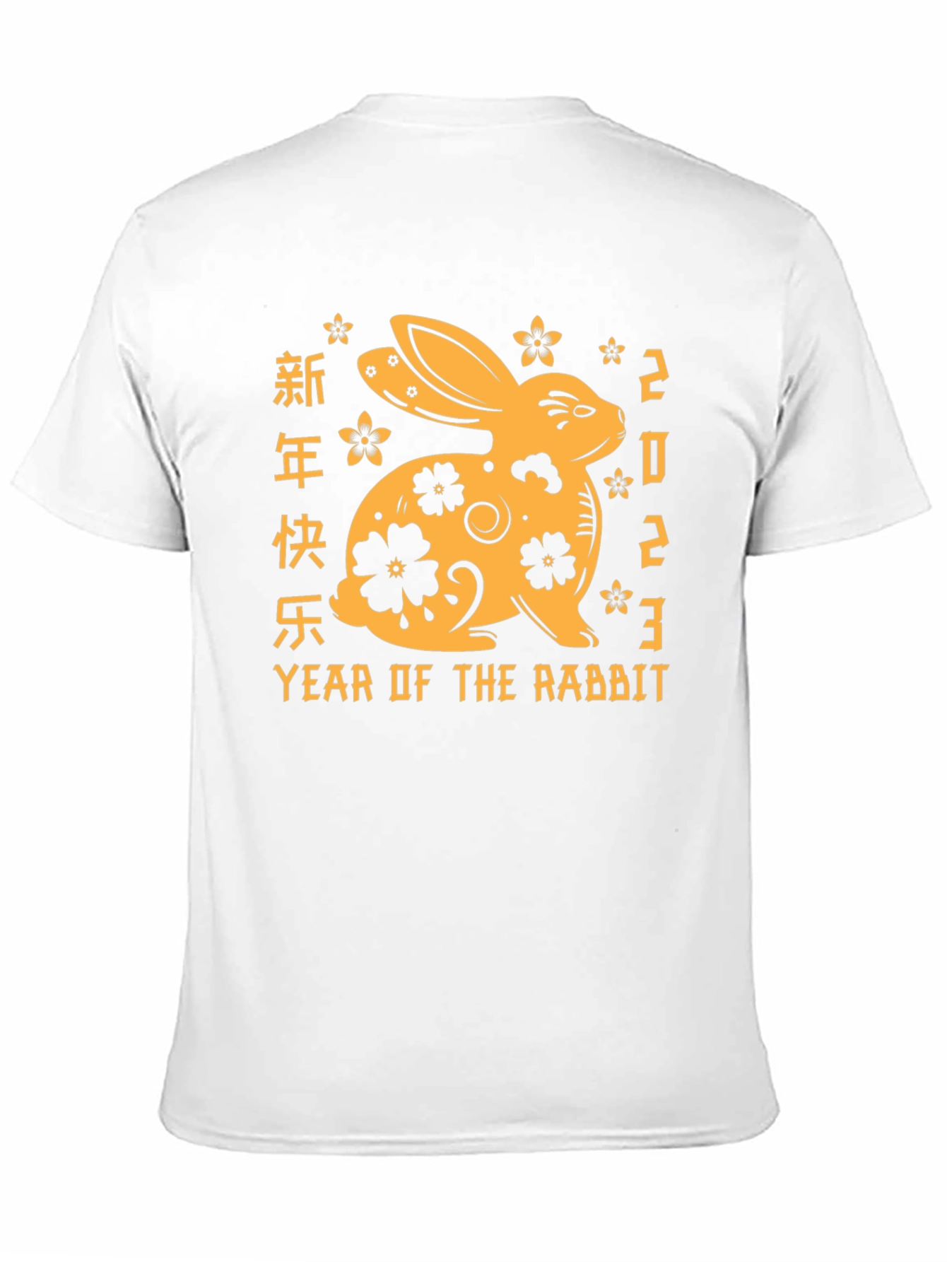 Camiseta Negra Año del Conejo 2023