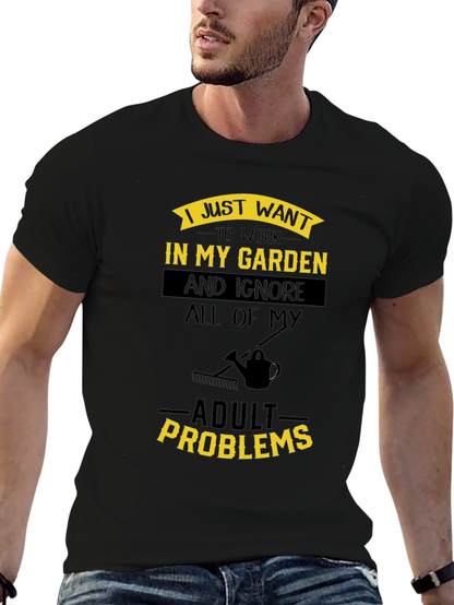 Camiseta Jardinería para Adultos