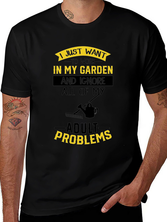 Camiseta Jardinería para Adultos