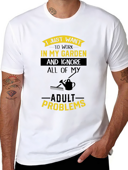 Camiseta Jardinería para Adultos