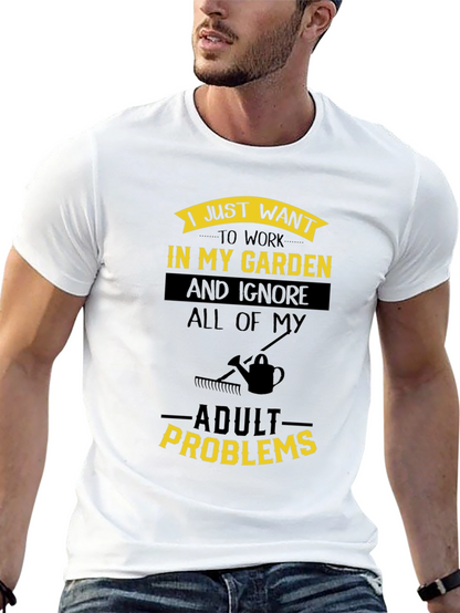 Camiseta Jardinería para Adultos
