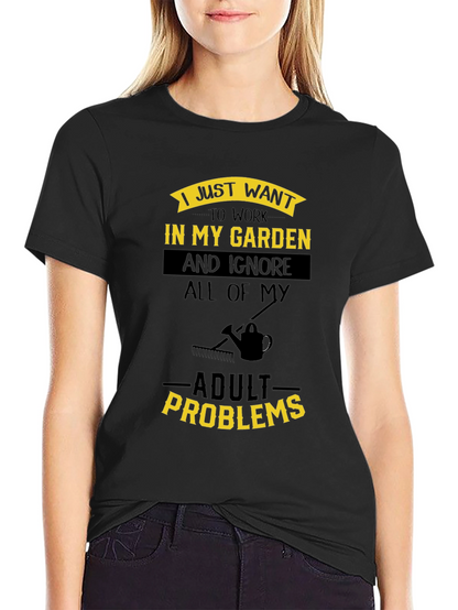Camiseta Jardinería para Adultos