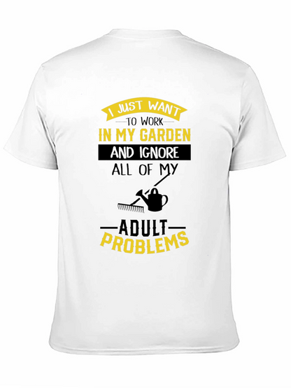 Camiseta Jardinería para Adultos