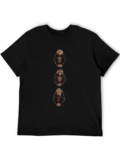 Camiseta Hombre Monos Sabios