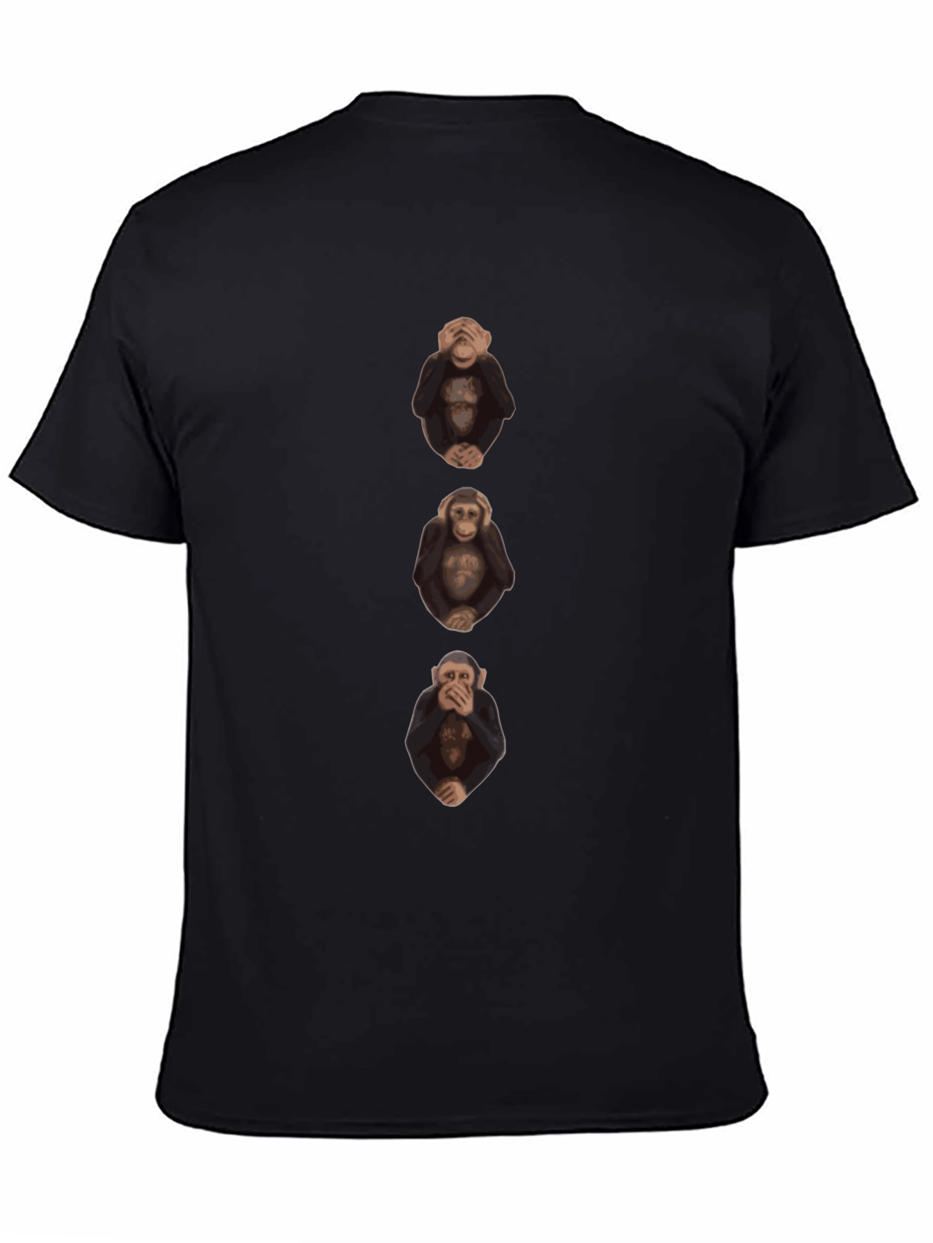 Camiseta Hombre Monos Sabios