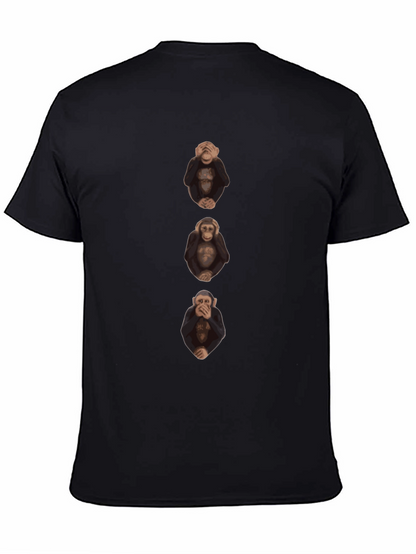 Camiseta Hombre Monos Sabios