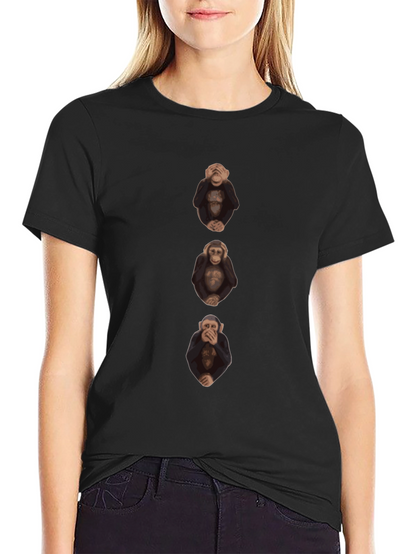 Camiseta Hombre Monos Sabios