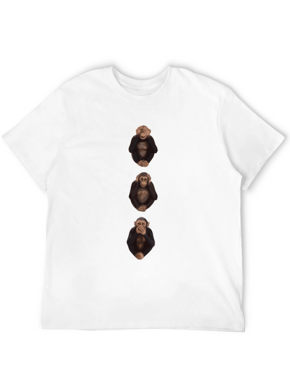 Camiseta Hombre Monos Sabios