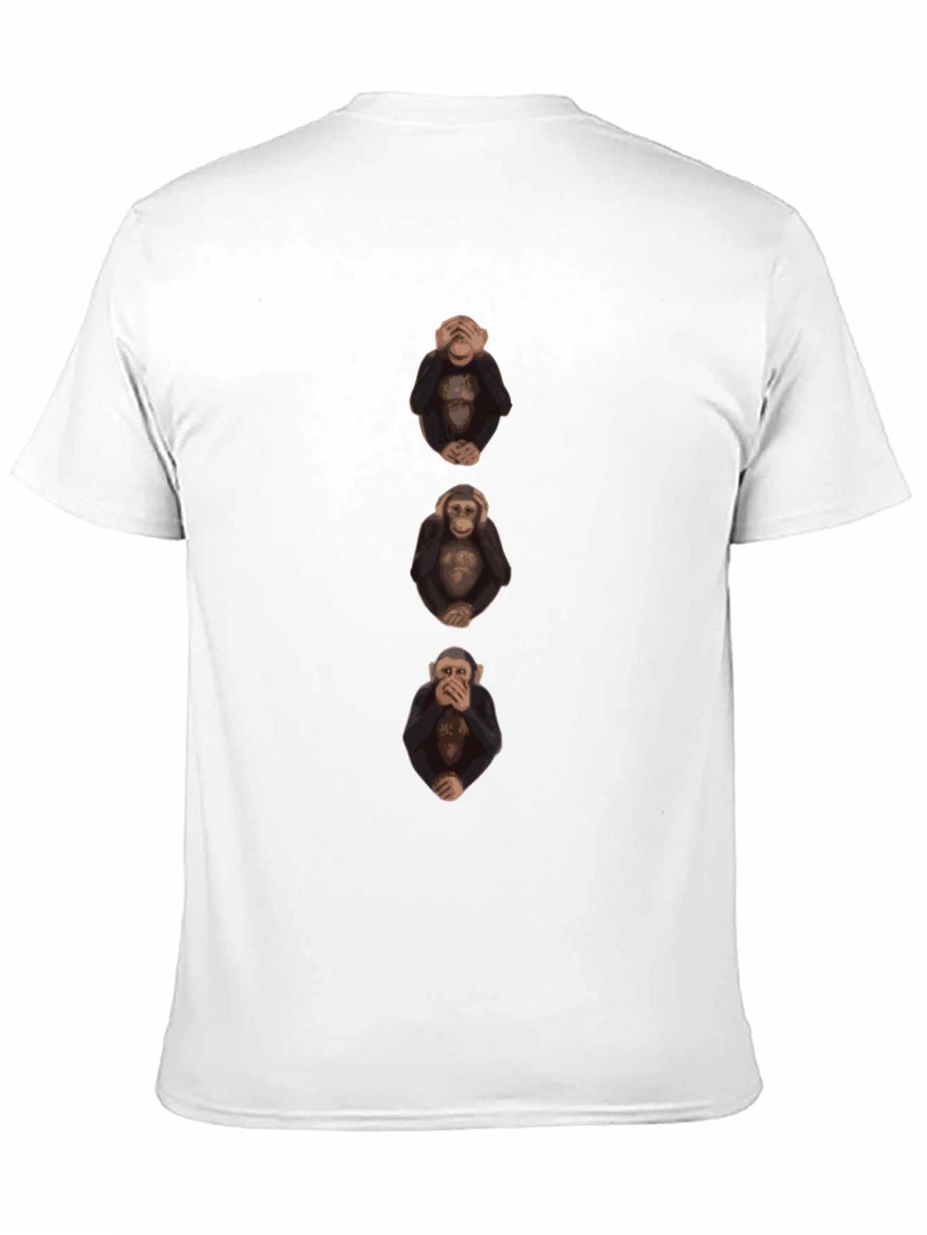 Camiseta Hombre Monos Sabios