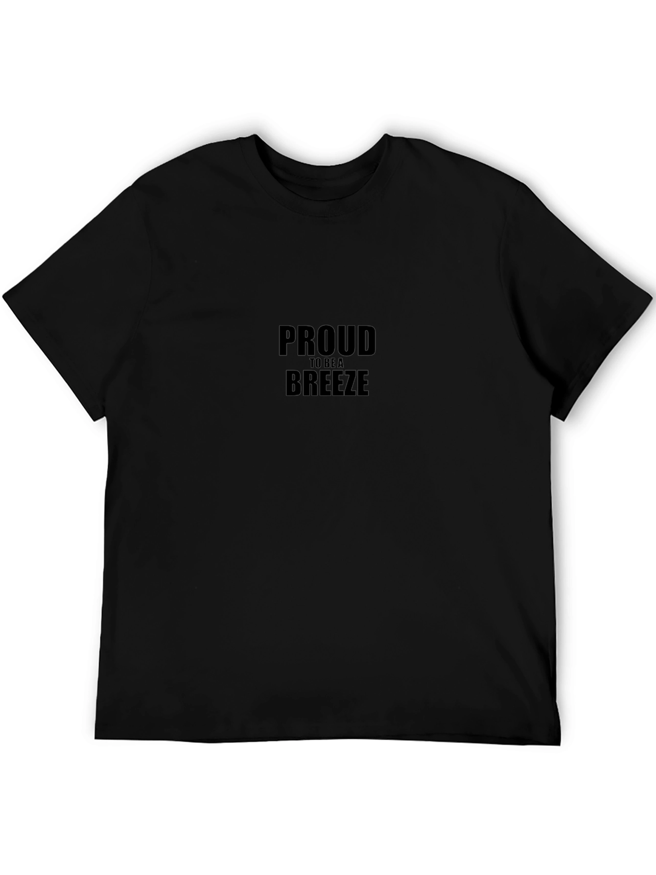 Camiseta Negra: Orgulloso de Ser Una Brisa