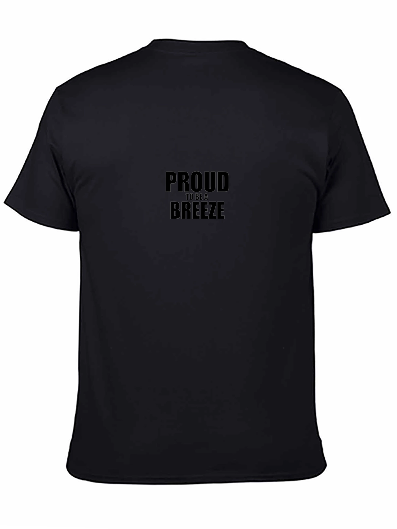 Camiseta Negra: Orgulloso de Ser Una Brisa