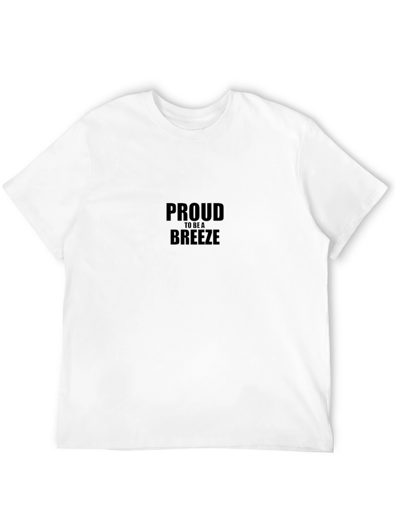 Camiseta Negra: Orgulloso de Ser Una Brisa