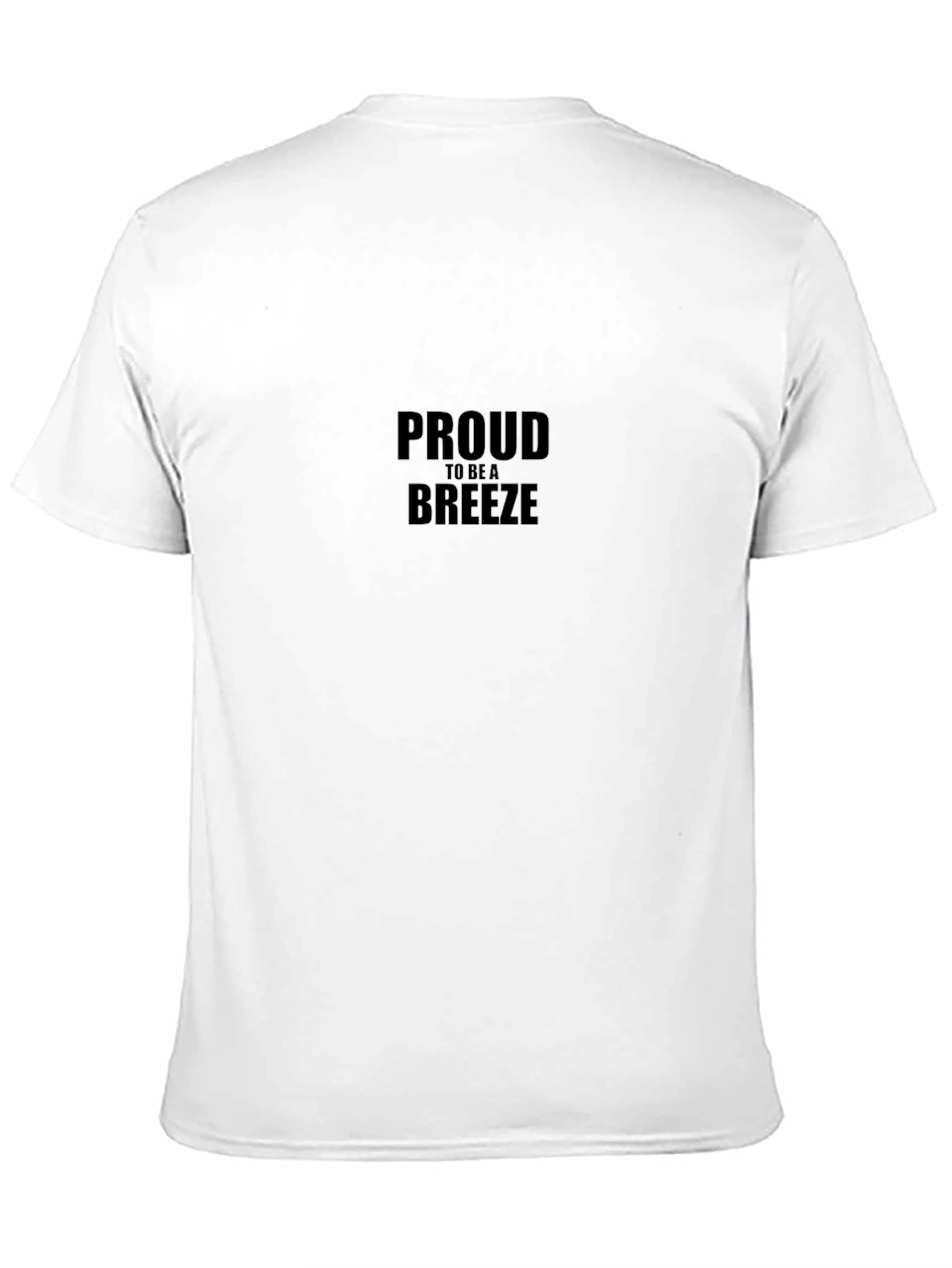 Camiseta Negra: Orgulloso de Ser Una Brisa