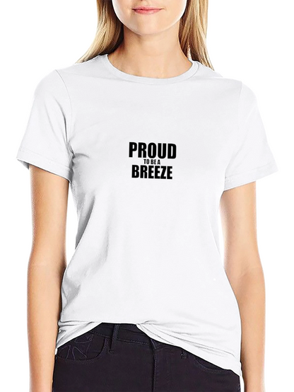 Camiseta Negra: Orgulloso de Ser Una Brisa