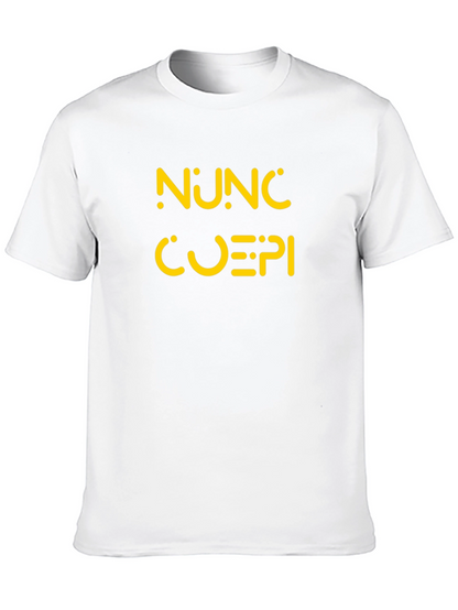 Camiseta Negra NUNC CUEPI Diseño Original