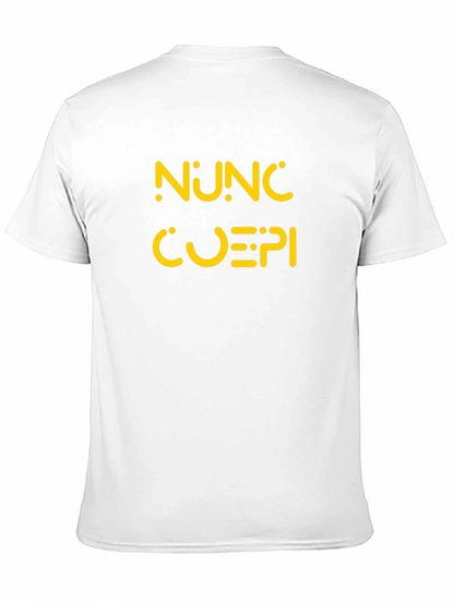 Camiseta Negra NUNC CUEPI Diseño Original