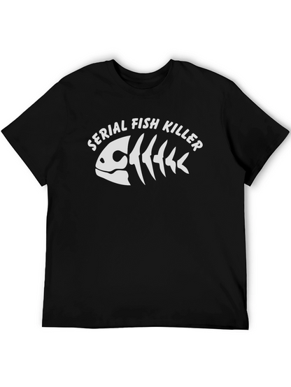 Camiseta Negra Serial Fish Killer