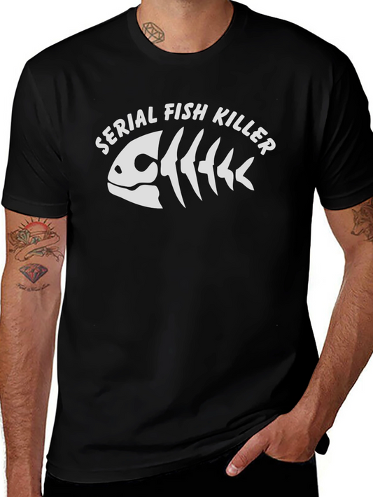Camiseta Negra Serial Fish Killer