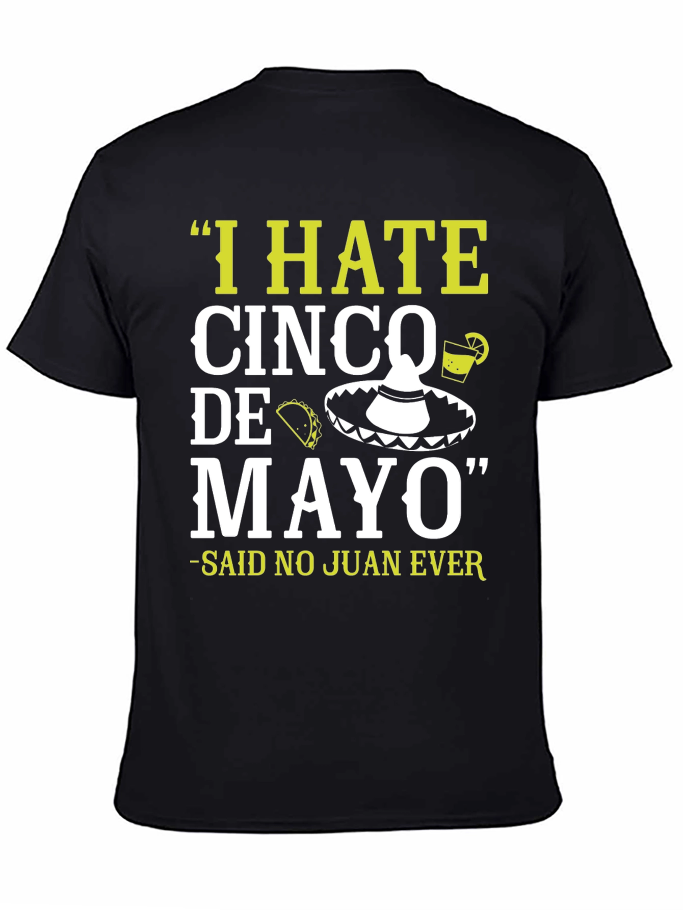 Camiseta divertida Odio el Cinco de Mayo