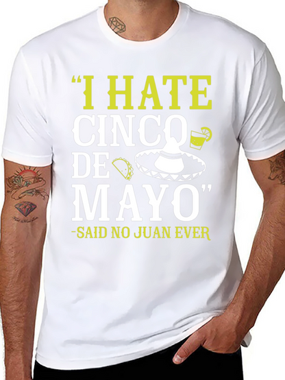 Camiseta divertida Odio el Cinco de Mayo