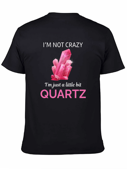 Camiseta con Diseño de Cuarzo Rosa