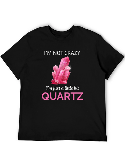 Camiseta con Diseño de Cuarzo Rosa