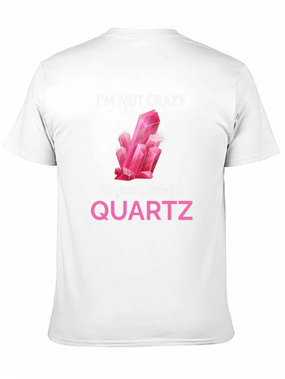 Camiseta con Diseño de Cuarzo Rosa