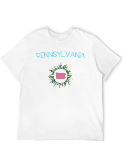 Camiseta Negra Pennsylvania - Diseño Original