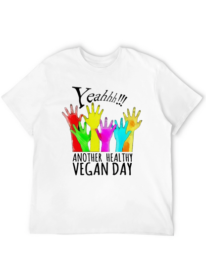 Camiseta Negra Vegana Yeahh!!!