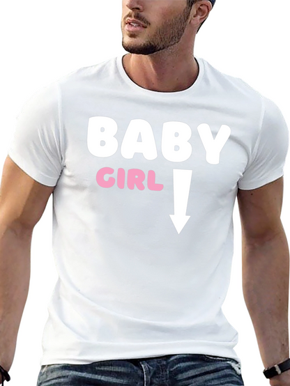 Camiseta Negra Humor Embarazo Baby Girl